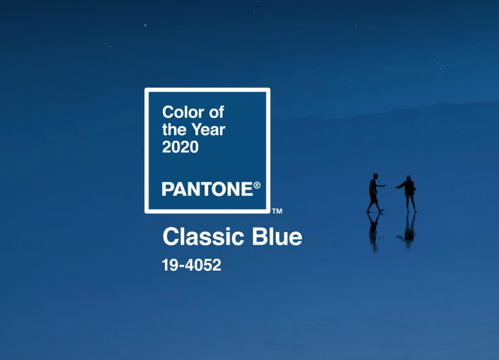 Classic Blue, che nella classificazione PANTONE ha il codice 19-4052